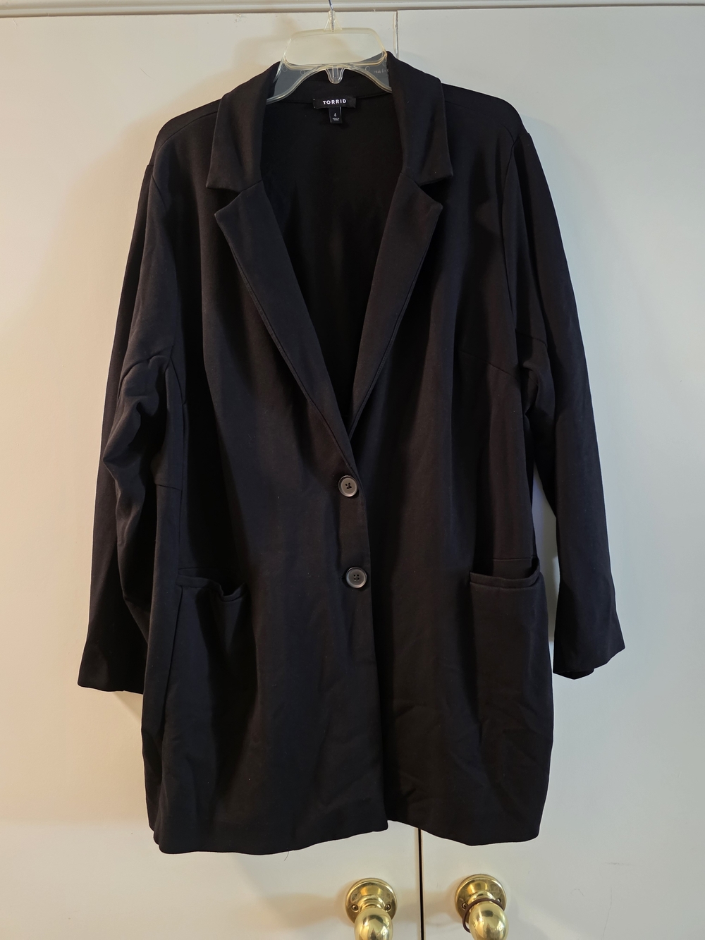 Torrid Black Blazer Jacket size 4